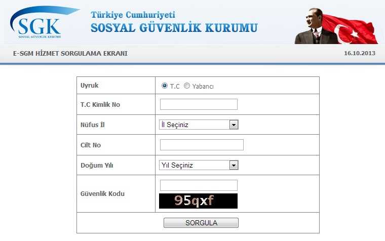 4A Hizmet Dökümü Sorgulama 4A Hizmet Dökümü Sorgulama