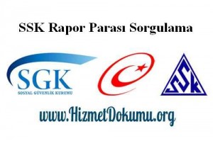 SSK Rapor Parası Sorgulama