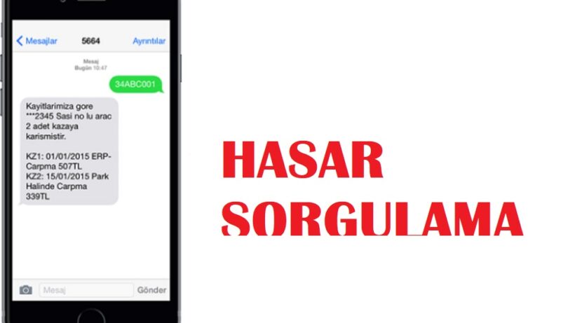 Hasar Sorgulama